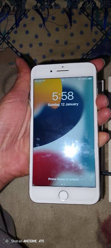 I phone 7 plus with box pta 6