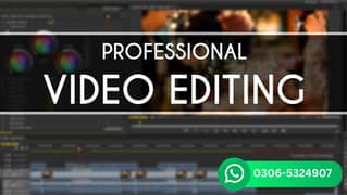 i'm video editor i need job in lahore As a professional video editor