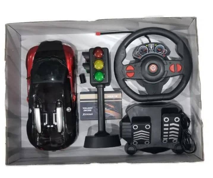 Exciting Multicolor RC Car - 1 Pc Plastic Electric Drive Set 5