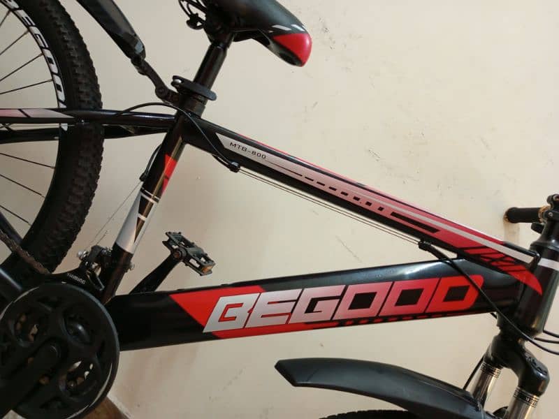 26 INCH IMPORTED ( BE GOOD) GEAR CYCLE 3 MONTHS USED 03417831299 2