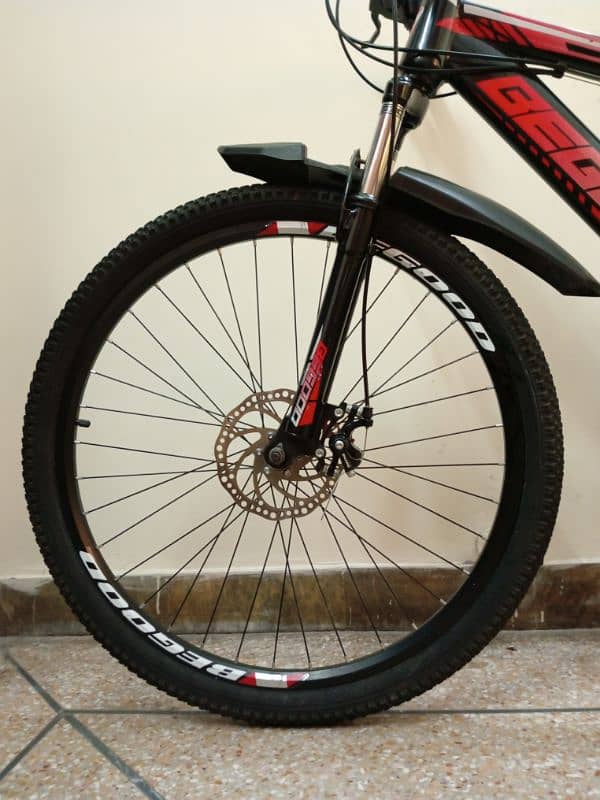 26 INCH IMPORTED ( BE GOOD) GEAR CYCLE 3 MONTHS USED 03417831299 16