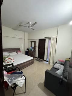 Al Ghafoor Residencia Flat Sized 1350 Square Feet For rent