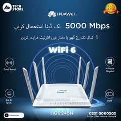 WiFi 6 GPON ONU | FiberHome HG6245N Router Dual Band (Branded Used)