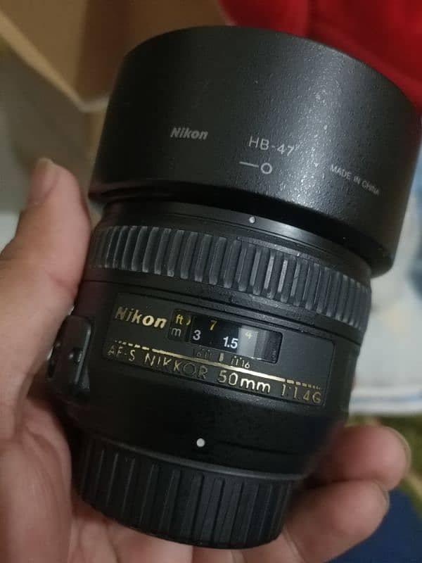 Nikon 50mm 1.4g new 10 by 10 0