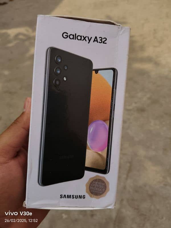 Samsung a32 6+6/128GB 10/10 Condition urgent sale 0