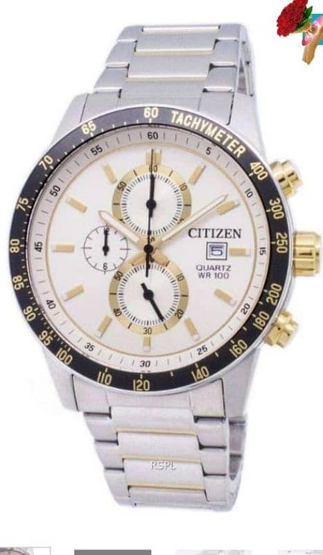 CITIZEN-QUARTZ STANDARD-AN3604-58A WATCH FOR MEN'S 1