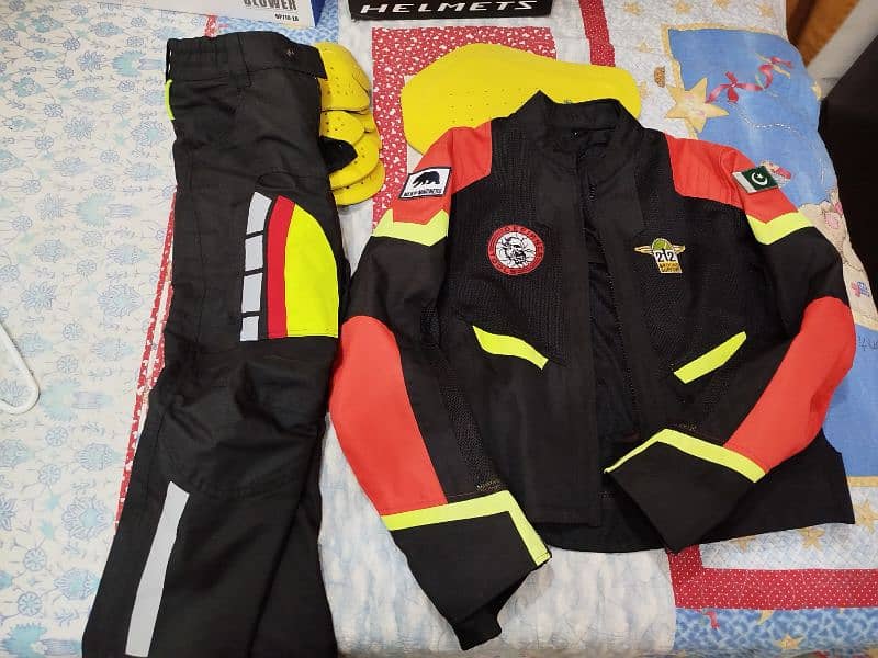 Bike Riding Jacket Mesh And Trouser 4