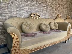 Sofa / Wooden Sofa / New Sofa Set / 5 Seater Sofa Set