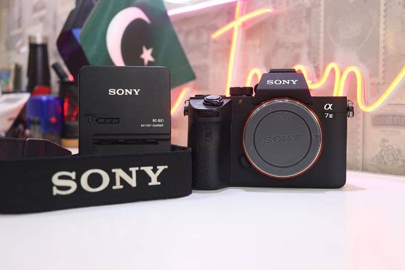 Sony a7iii body only 1