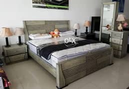 Bed set with Master Dressing table with two Mirrors