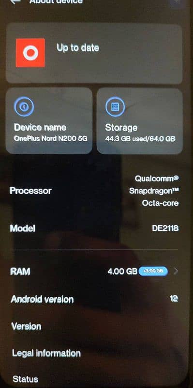 OnePlus N200 5G 4/64 PTA Approved With Warranty 3