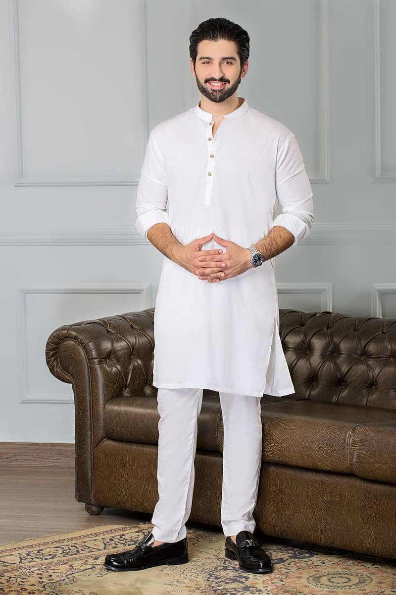 Premium Wash and Wear Kurta Pajama Wrinkle Free Comfortable and Stylis 1