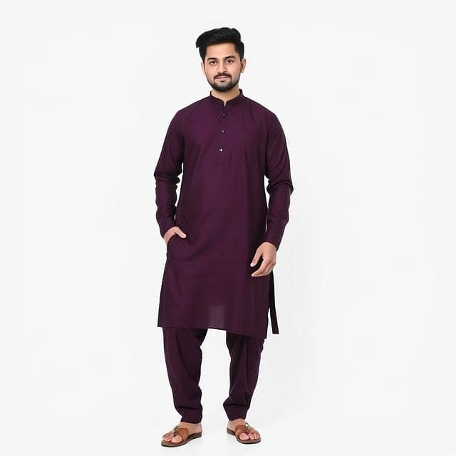 Premium Wash and Wear Kurta Pajama Wrinkle Free Comfortable and Stylis 5