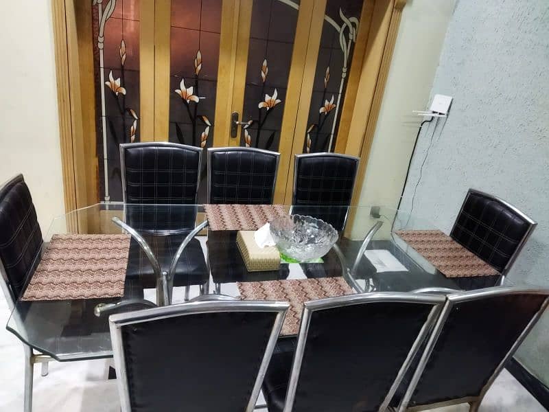 Dinning table with 8 chairs 1