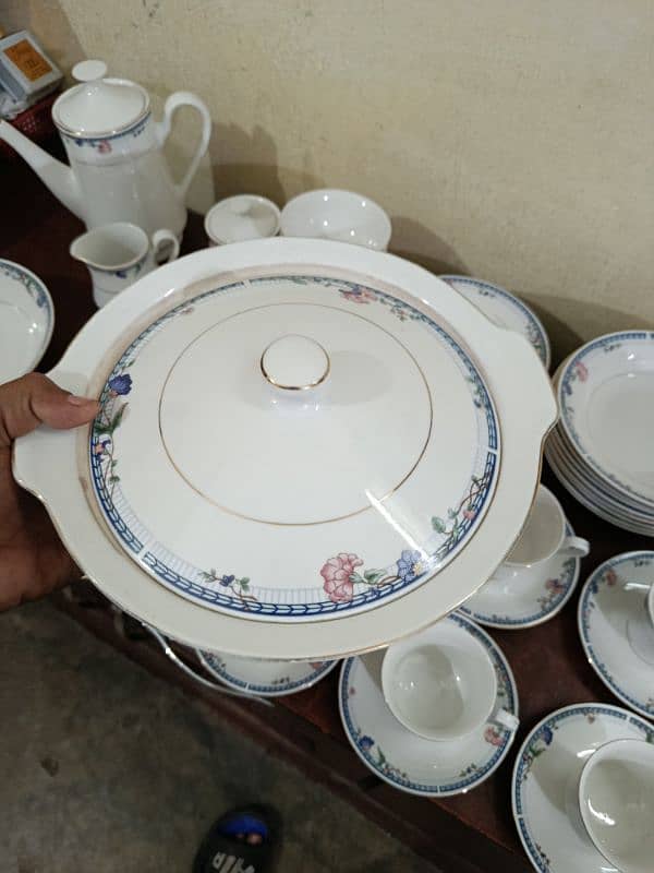 2 dinner set and hot pot set 3 pieces 5