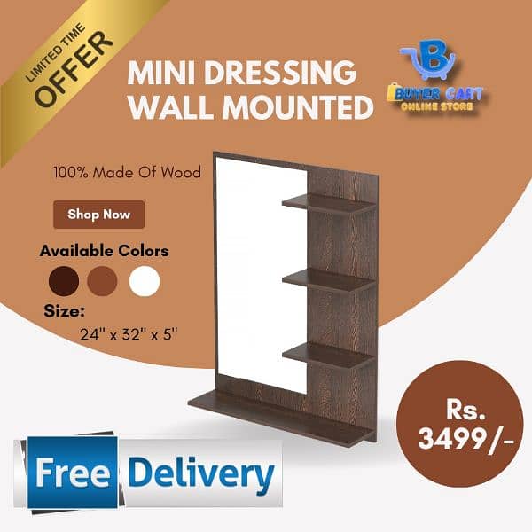 Mini Dressing Wall Mount with free delivery 0