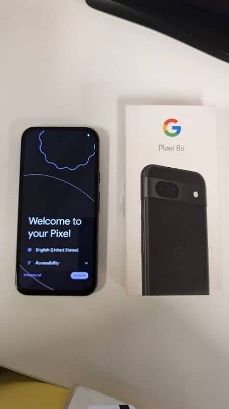 Google pixel 8a ,non PTA,8/128 ,with box 10/10 condition 0