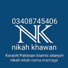 nikah khawan nikah services fees8000 Karachi Islamic nikah in Pakistan