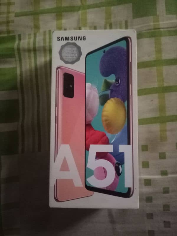 Samsung a51 original condition with box 3