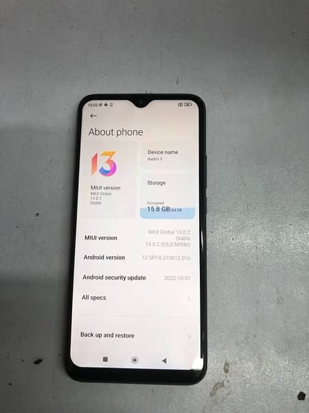 Redmi 9 4/64 PTA approved 4