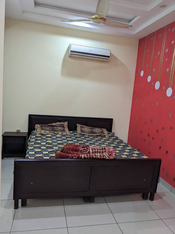 Single bed furnished flat available for rent Citi Housing Gujranwala 4