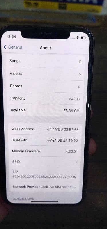 IPHONE 11PRO 64GB NON PTA WATER PACK 7