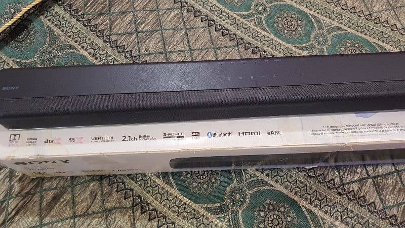 my sony ht x8500 sound bar only 1 month use come from Dubai 4