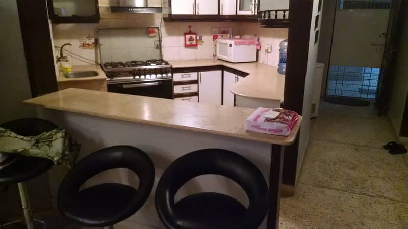 FLAT FOR SALE JAUHAR BELLE VIEW APARTMENT , BLOCK NO: 14 GULISTAN-E-JAUHAR 8