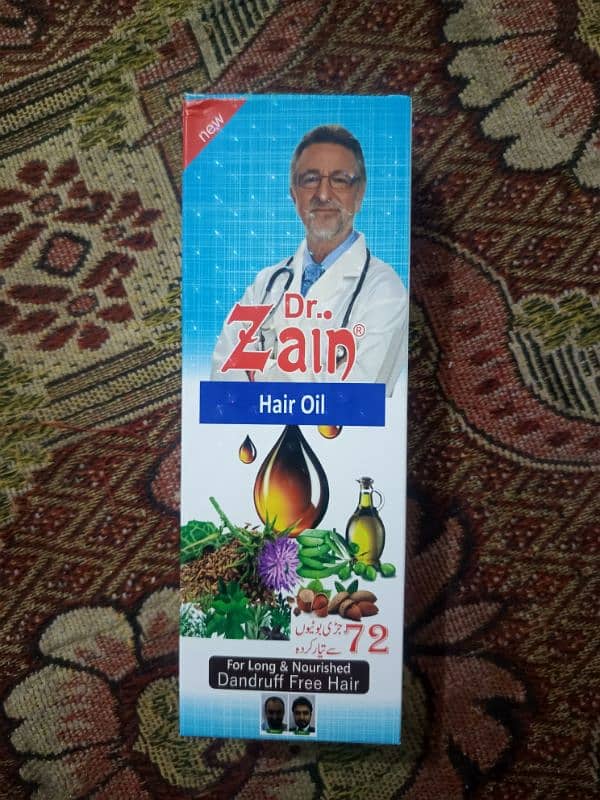 Doctor Zain shampoo and Hair oil 1