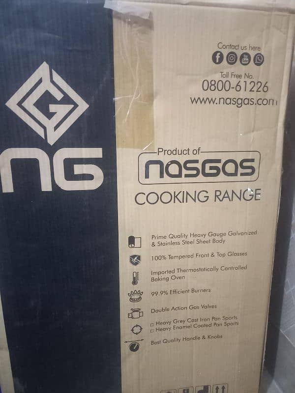 NasGas Cooking Rrange 2