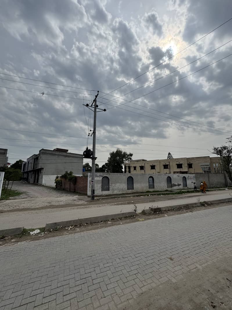 12 Marla Commercial Plot For Sale Near V Mall Sialkot 0