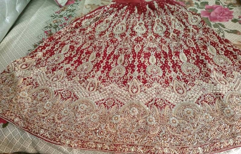 Stylish preloved Lengha For Bridal 1