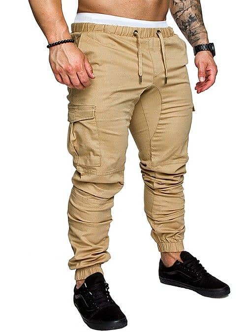 Stylish Cargo Pants for Men Women Six Pocket Utility Trousers Durable 8