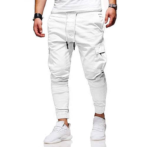 Stylish Cargo Pants for Men Women Six Pocket Utility Trousers Durable 10