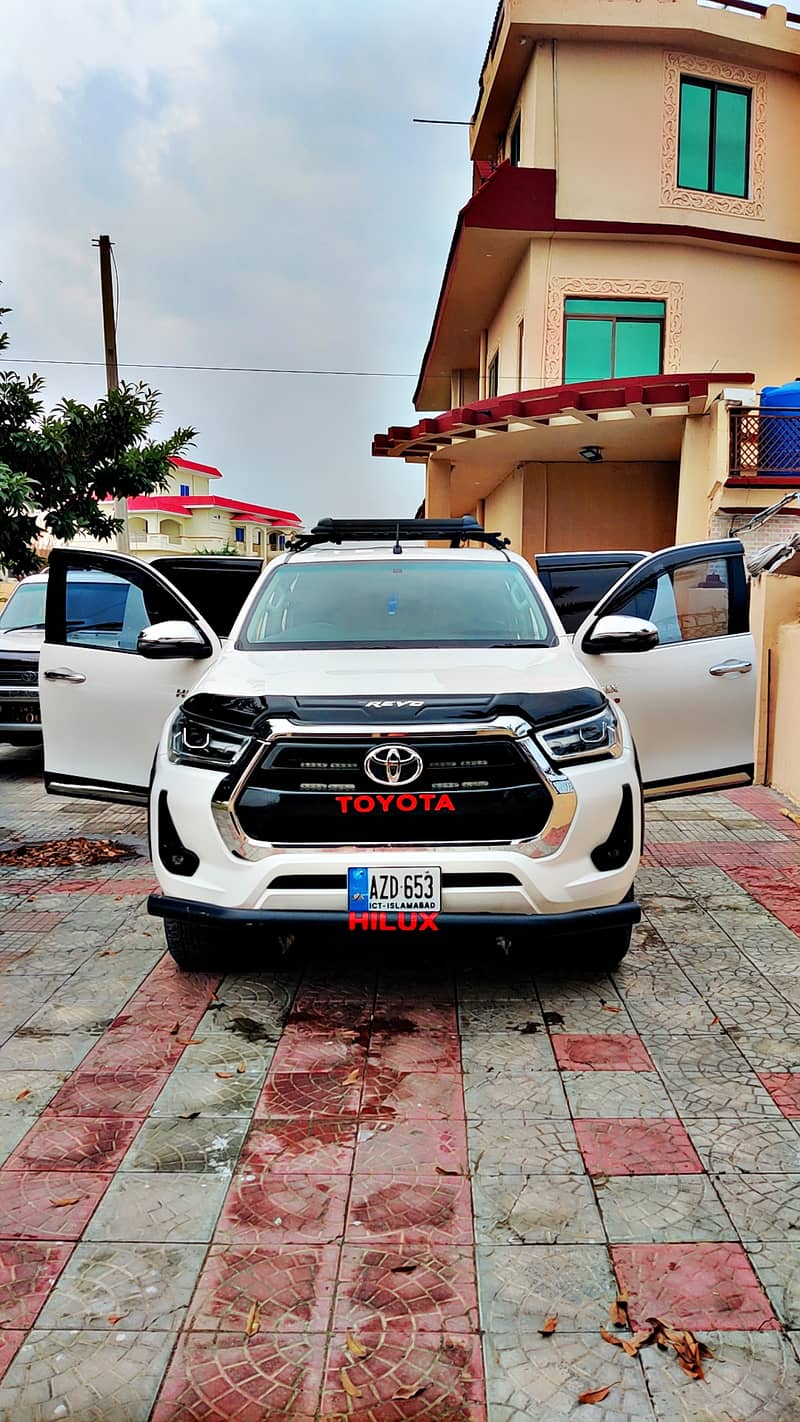 Toyota Hilux 2021 revo super white 17