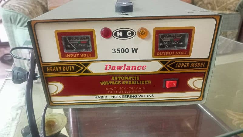 3500 W automatic voltage stabilizer super model heavy duty 1