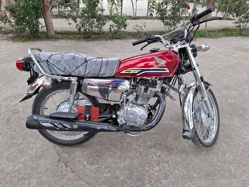 Honda Cg 125 silver edition 2024 1