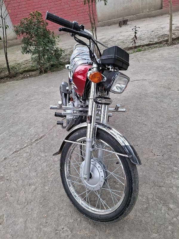 Honda Cg 125 silver edition 2024 2