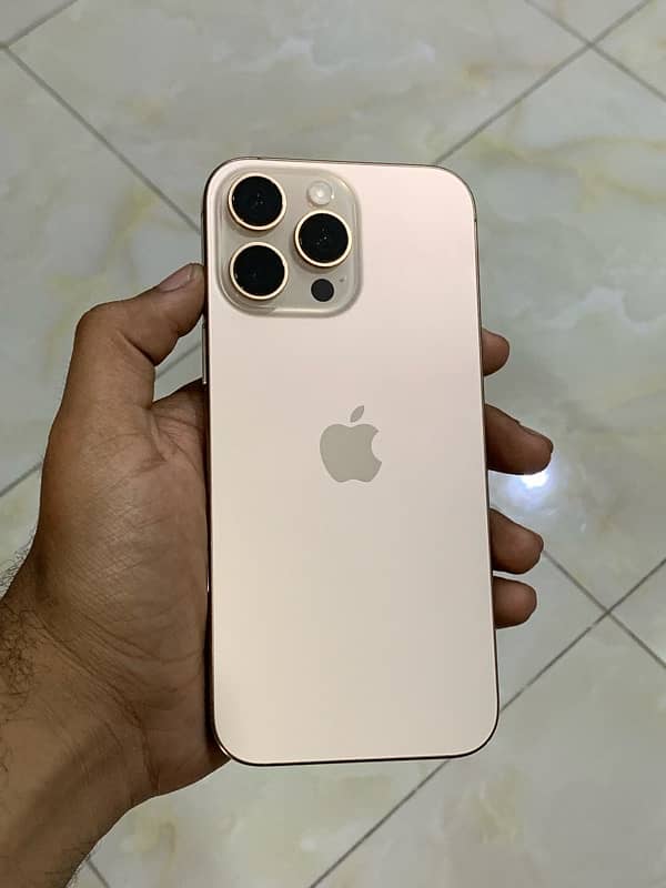 iPhone 16 pro max 256gb | physical + esim | 100% health 5