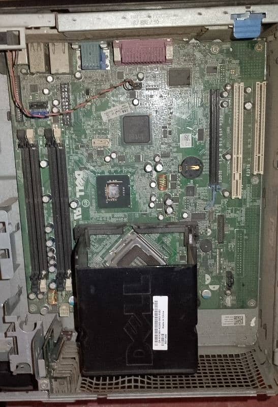 6 Piece Only CPU Motherboard and Casing Without All Others components. 12