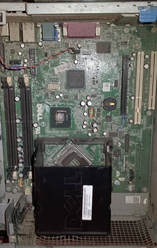 6 Piece Only CPU Motherboard and Casing Without All Others components. 13