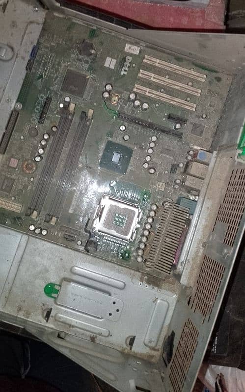 6 Piece Only CPU Motherboard and Casing Without All Others components. 16
