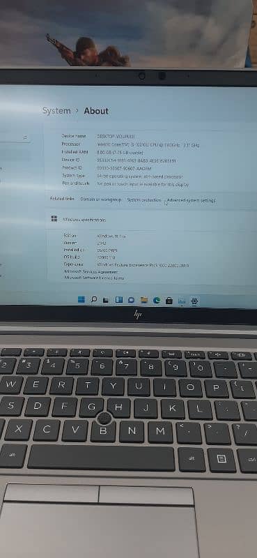 Hp Zbook firefly 14 g7 8