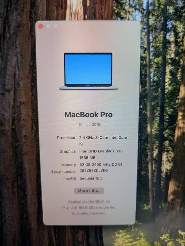 MacBook Pro 2019 32/512 7