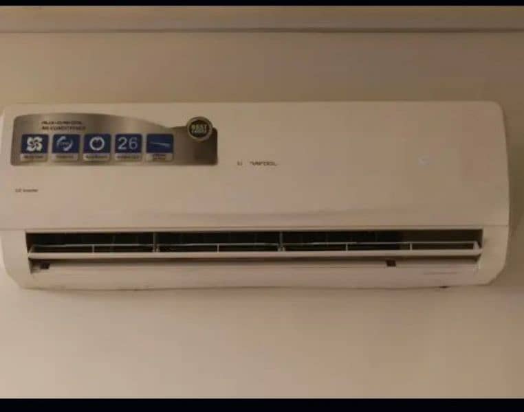 aux di cool 1 ton DC inverter heat and cool 0