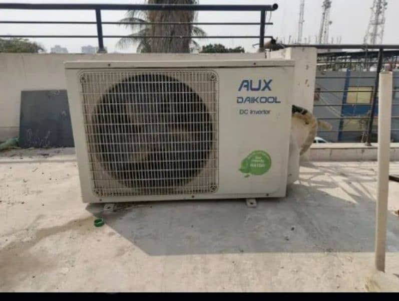 aux di cool 1 ton DC inverter heat and cool 1