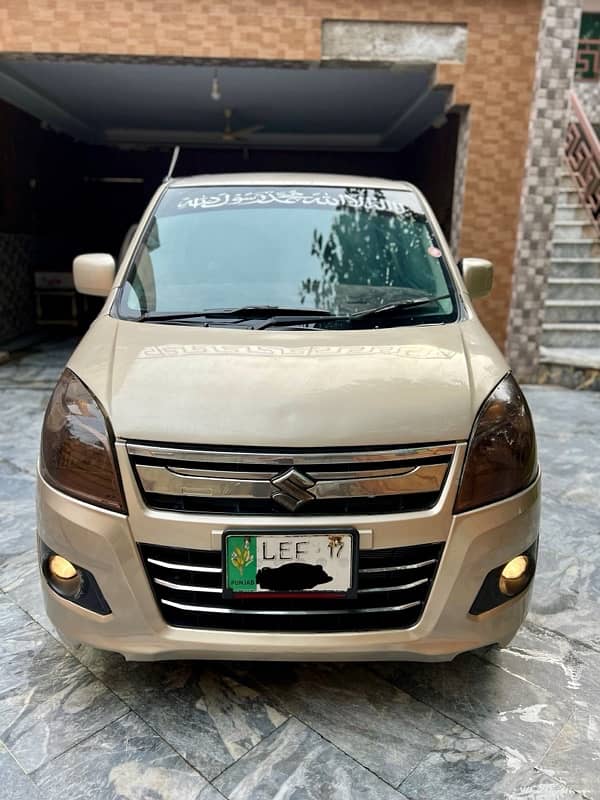 Suzuki Wagon VXL 2017 Geniune Condition Family Used 4