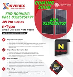 Inverex Jolywood 590watt bifacial