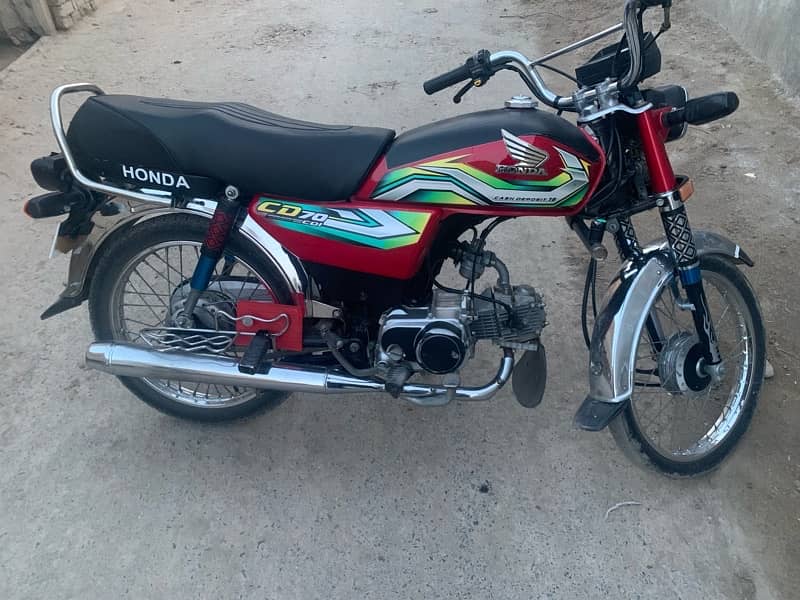 Honda cd70 full lush applied for paka 2023 model 4