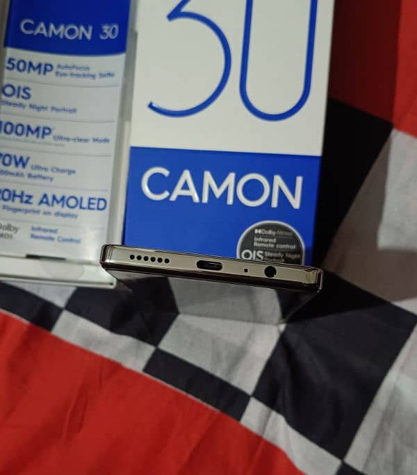 Tecno Camon 30 Box Open 12GB EX Tecno camon 30S Redmi Note14 Vivo Y200 5